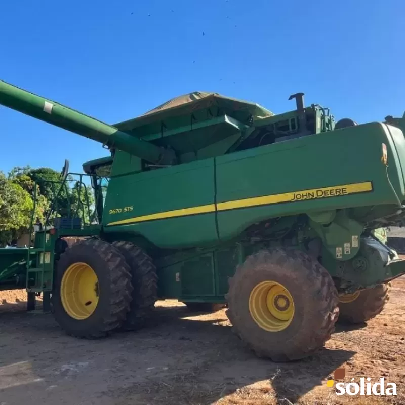 Colheitadeira John Deere STS 9670 Ano 2011