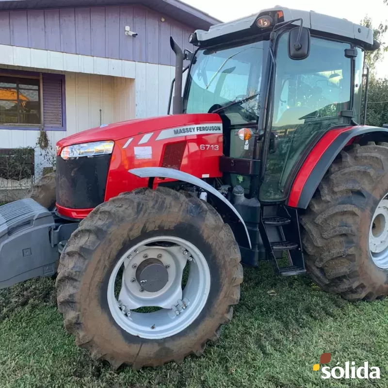 Trator Massey Ferguson 6713 Ano 2018