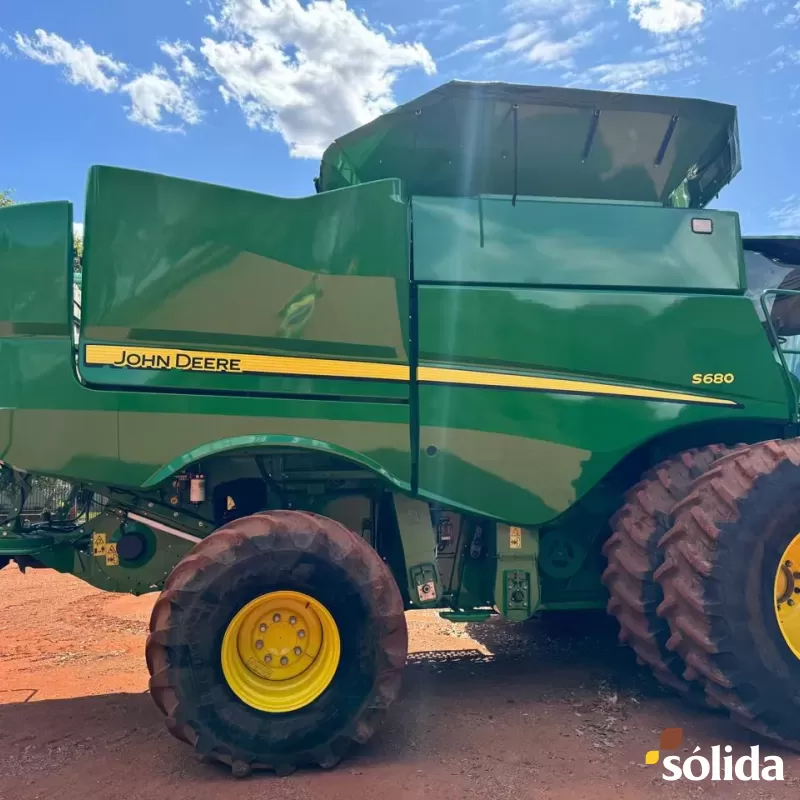 Colheitadeira John Deere S680 Ano 2019