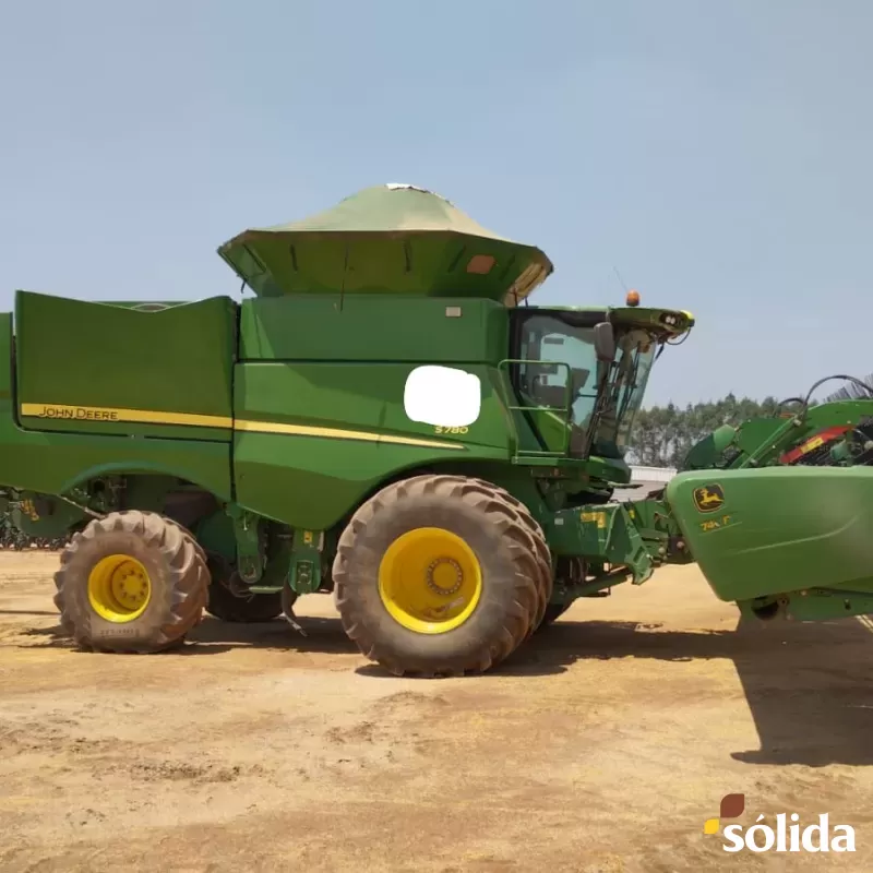 Colheitadeira John Deere S780 Ano 2019 Com Prazo