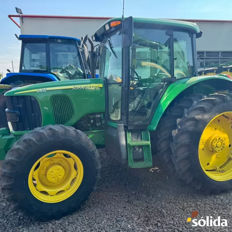 Trator John Deere 6415 Ano 2008