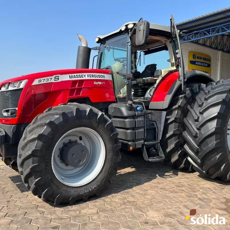 Trator Massey Ferguson 8737S Ano 2019